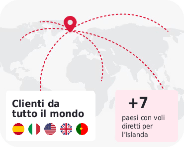 Clienti da tutto il mondo